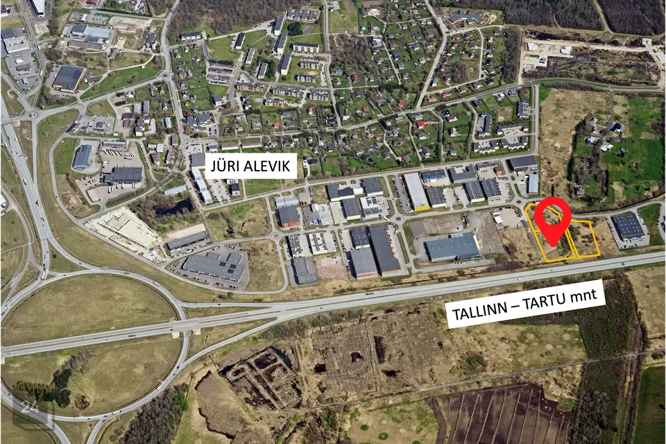 Tootmismaa või Ärimaa, 6510 m² Maa - Rae vald, Jüri alevik - foto 3