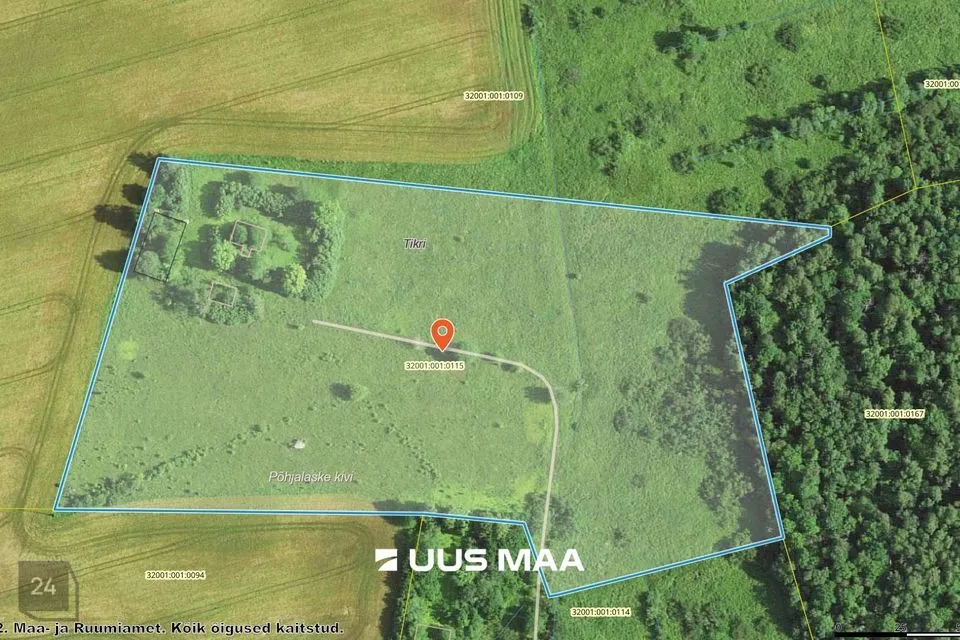 Maatulundusmaa, 51405 m² Maa - Jõhvi vald, Saka küla - foto 3