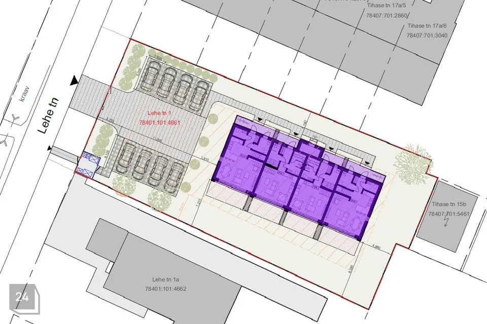 Elamumaa, 1045 m² Maa  -  Tallinn, Kristiine linnaosa