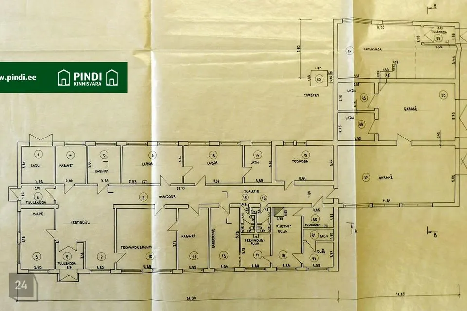 Mitme sihtotstarbega, 40 m² Äripind - Jõhvi vald, Jõhvi küla - foto 4
