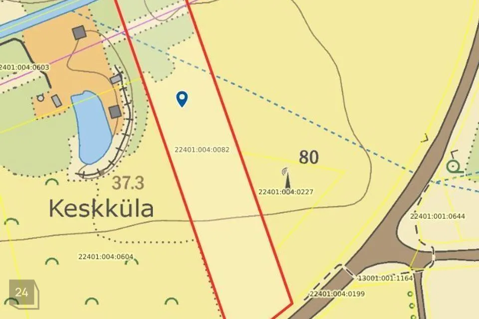 Maatulundusmaa, 20075 m² Maa  -  Alutaguse vald, Kauksi küla - foto 4