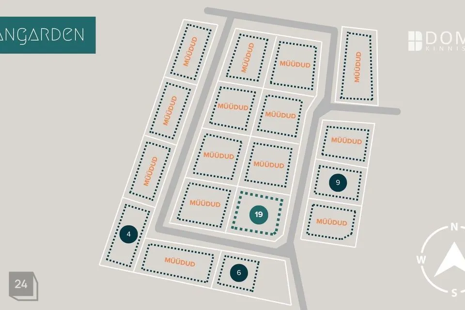 Elamumaa, 1836 m² Maa  -  Saue vald, Vanamõisa küla - foto 3