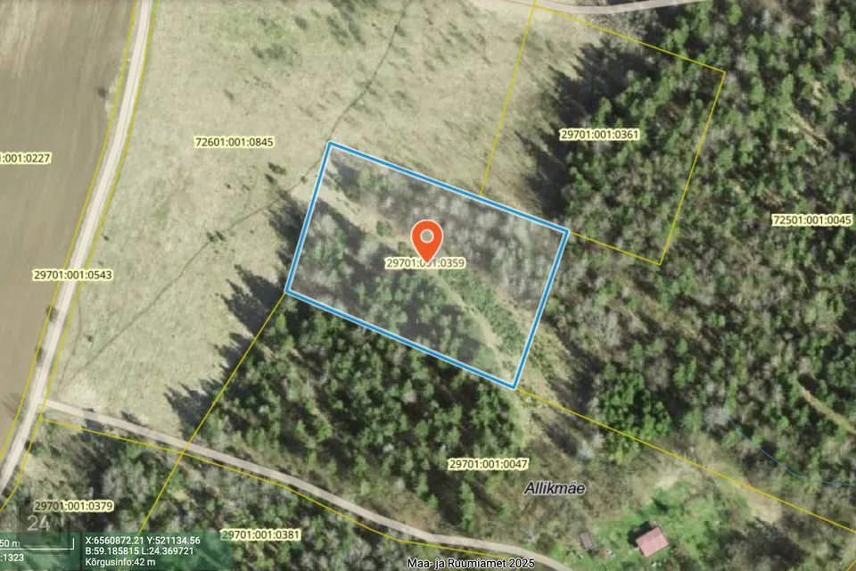 Elamumaa, 5998 m² Maa  -  Saue vald, Kaasiku küla