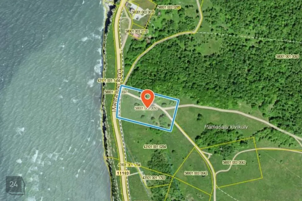 Sihtotstarbeta maa, 18173 m² Maa  -  Lääne-Harju vald, Paldiski linn