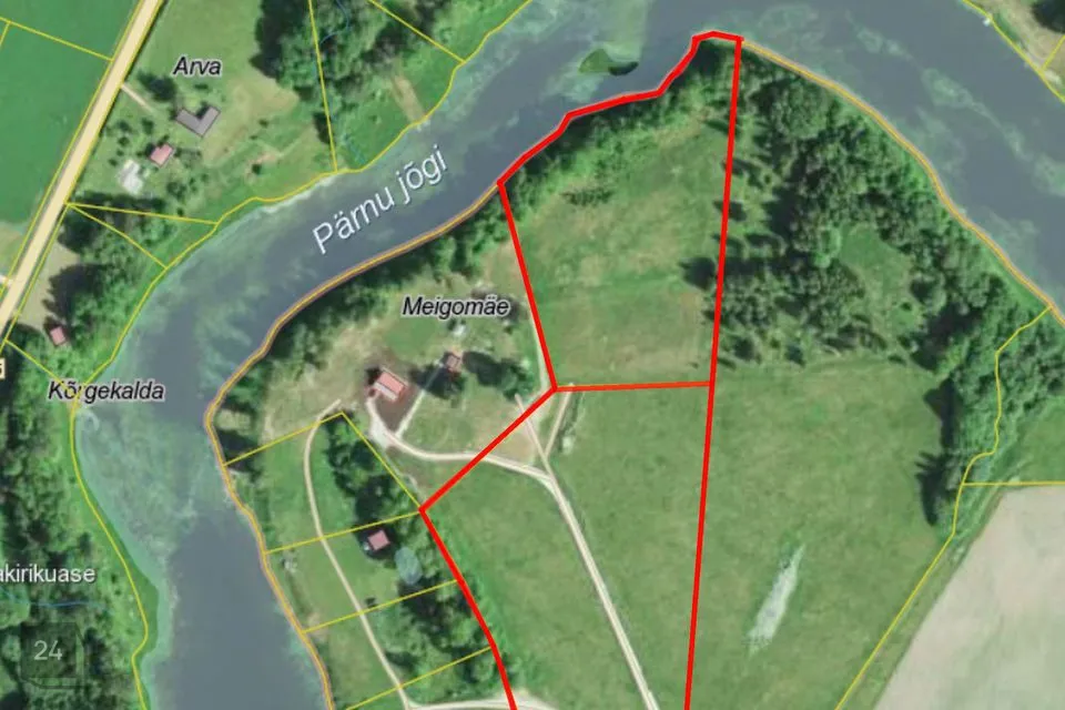 Maatulundusmaa, 34870 m² Maa  -  Tori vald, Taali küla