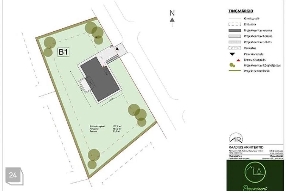 Земля жилой застройки, 1995 m² участок в Rae vald, Lagedi alevik - фото 4