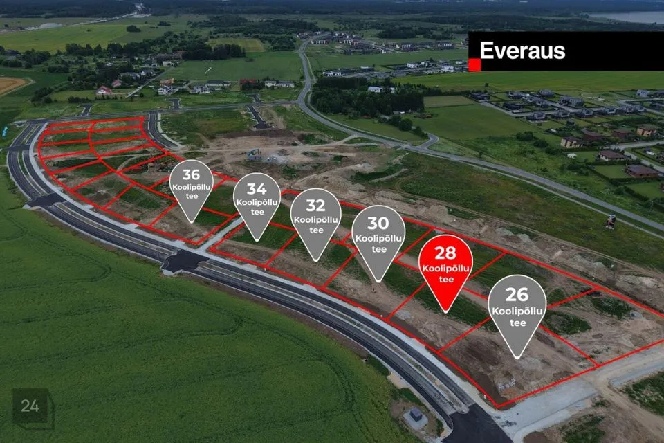 Elamumaa, 1505 m² Maa  -  Rae vald, Järveküla