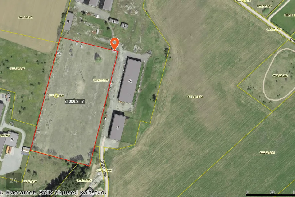 21009 m² Maa - Haljala vald, Haljala alevik