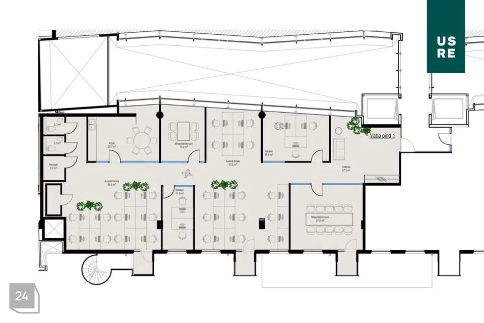 Büroo, 252 m² Äripind - Tallinn, Kesklinna linnaosa - foto 3