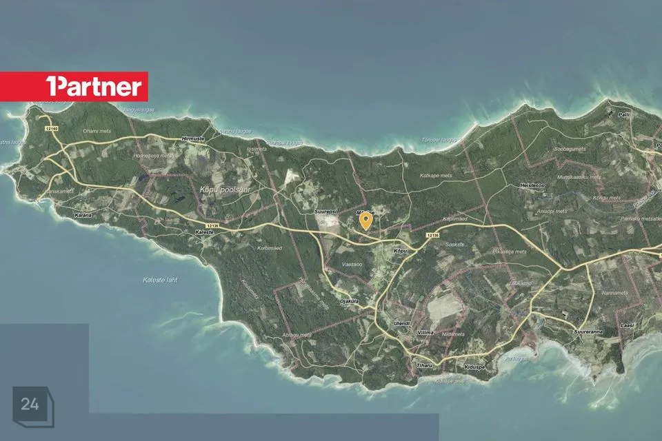 Maatulundusmaa, 42593 m² Maa  -  Hiiumaa vald, Mägipe küla - foto 5