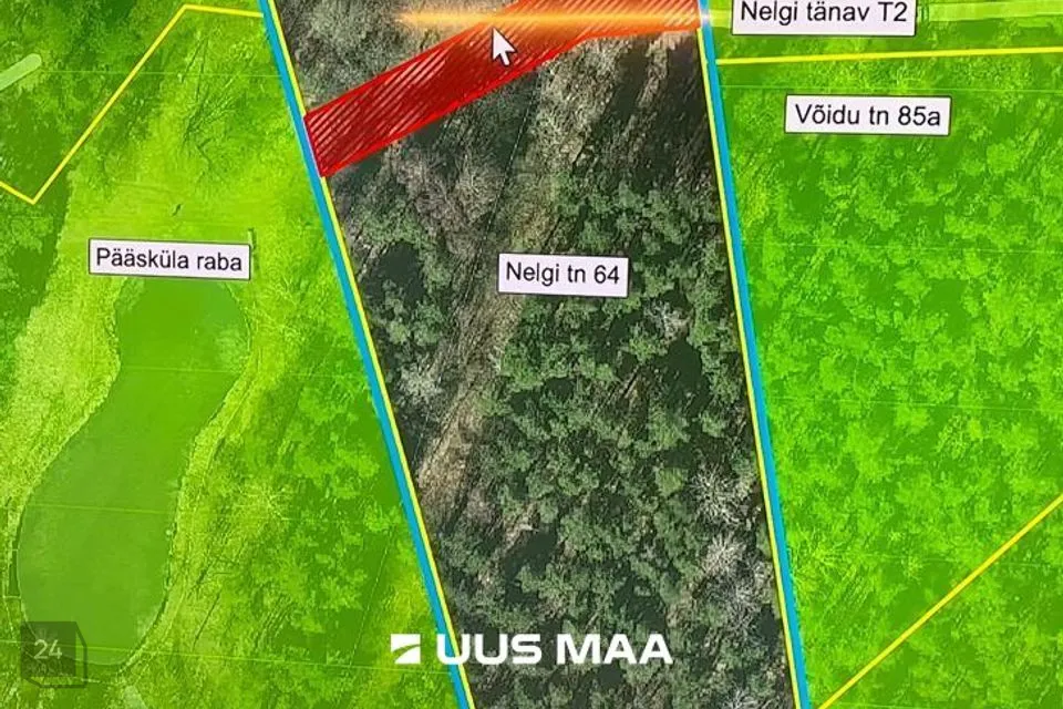 Maatulundusmaa, 4600 m² Maa  -  Tallinn, Nõmme linnaosa - foto 4