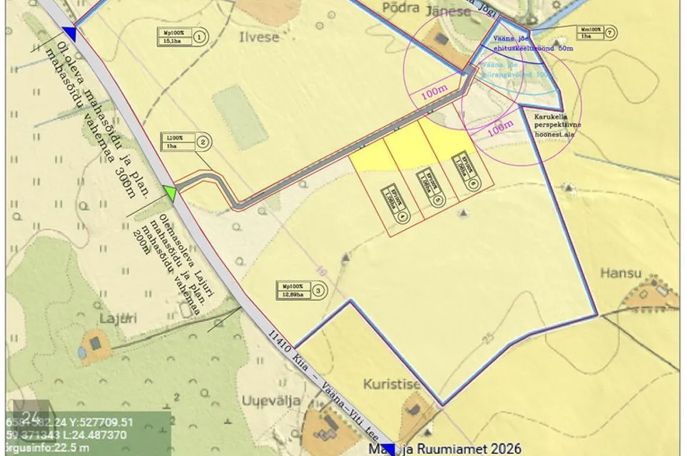Maatulundusmaa, 280000 m² Maa - Saue vald, Kiia küla - foto 5
