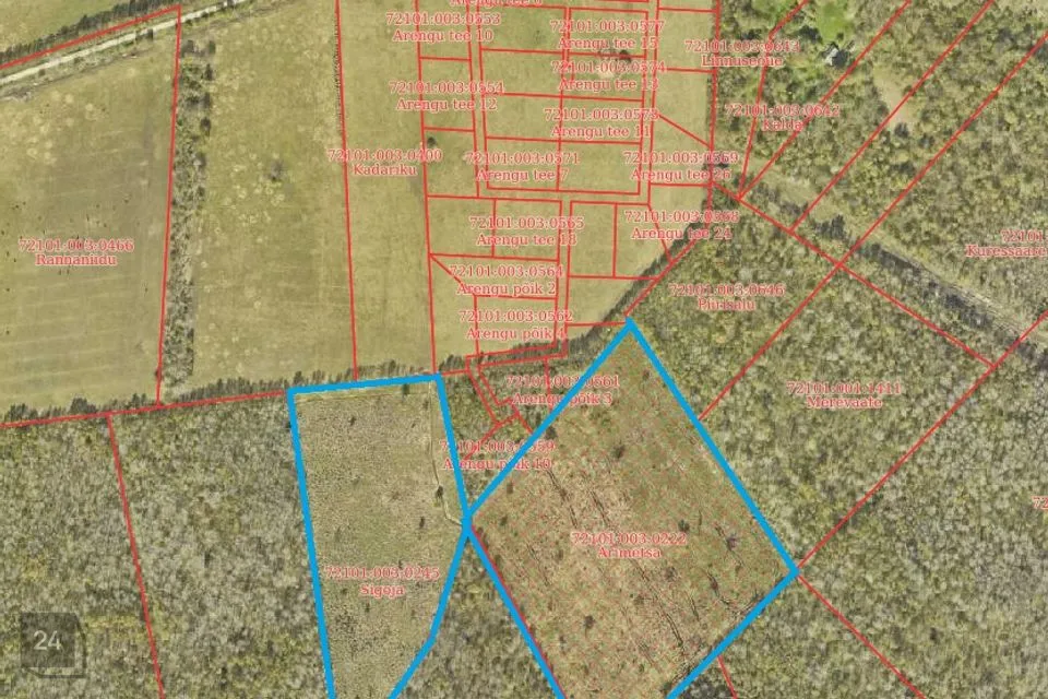 Maatulundusmaa, 70004 m² Maa  -  Saaremaa vald, Rahuste küla - foto 2