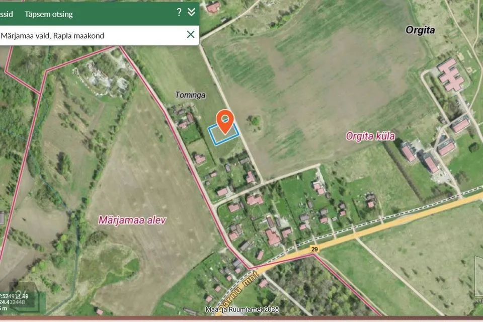 Maatulundusmaa, 1510 m² Maa  -  Märjamaa vald, Orgita küla - foto 2