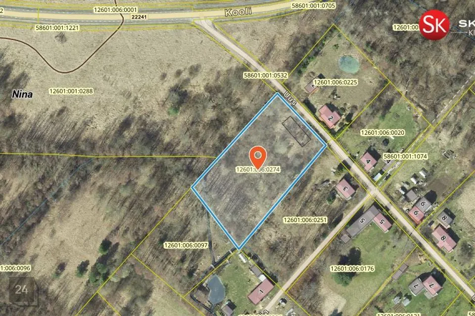 Elamumaa, 16086 m² Maa - Peipsiääre vald, Nina küla
