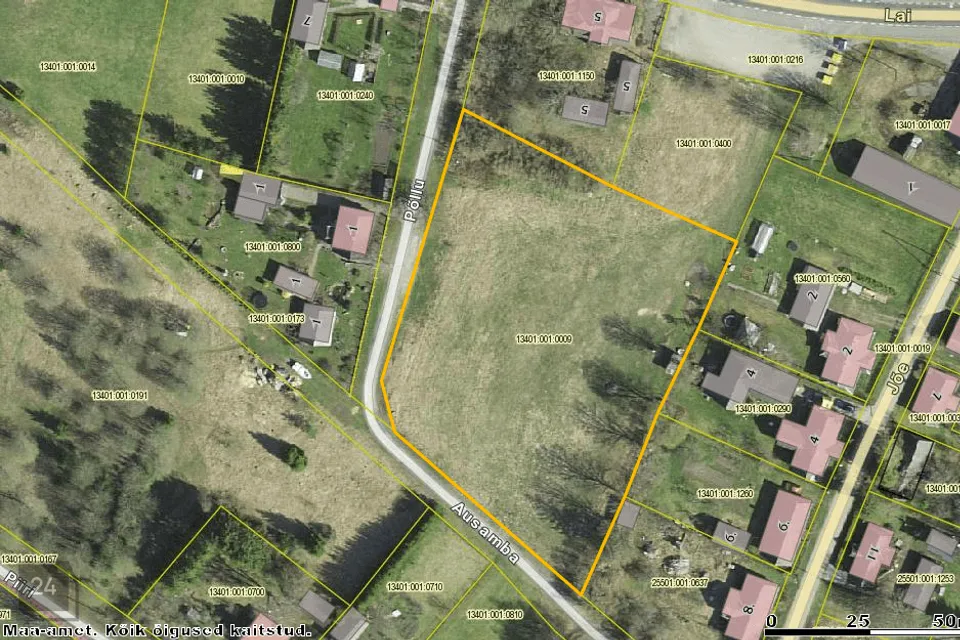 Maatulundusmaa, 5519 m² Maa  -  Järva vald, Ambla alevik