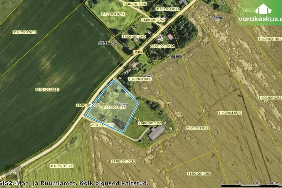 Elamumaa, 10331 m² Maa - Järva vald, Puhmu küla