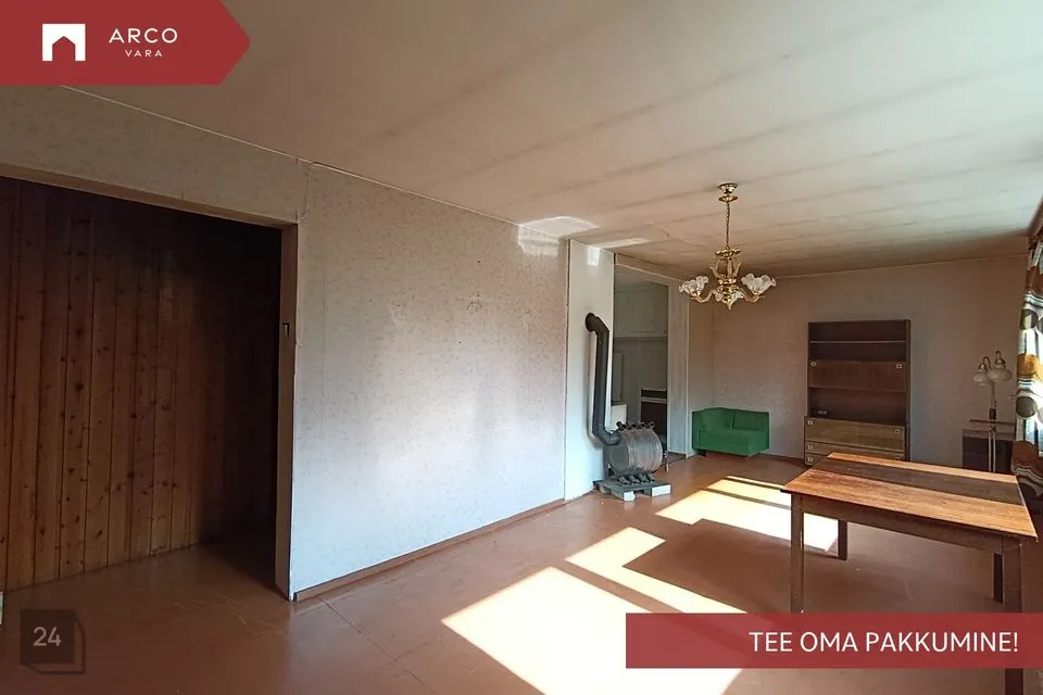 4-toaline Maja  -  Tapa vald, Tamsalu linn