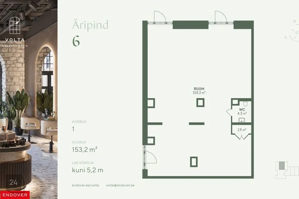 Mitme sihtotstarbega, 140 m² Äripind - Tallinn, Põhja-Tallinna linnaosa - foto 5