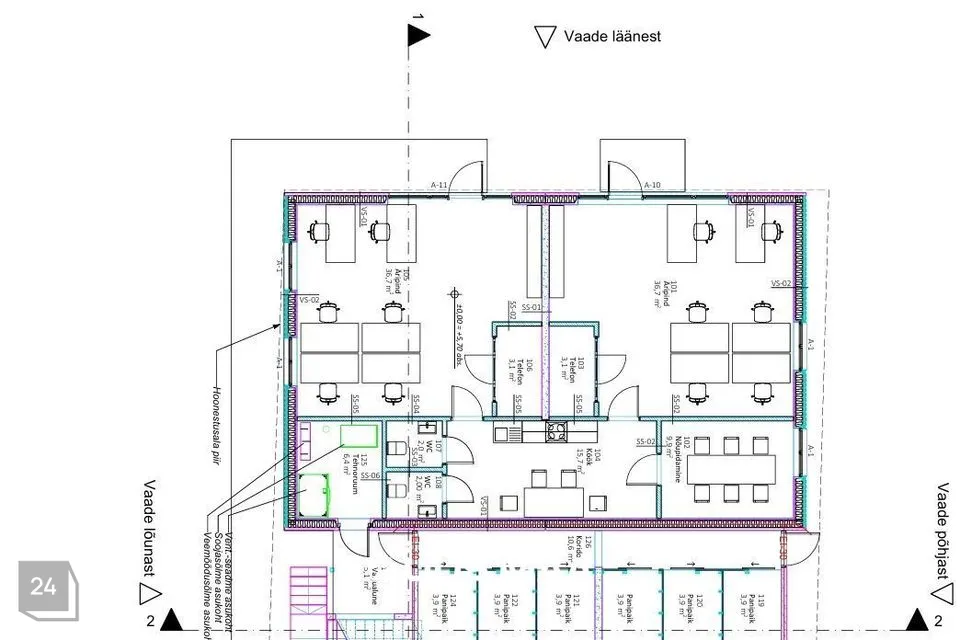 Mitme sihtotstarbega, 54 m² Äripind  -  Pärnu linn, Pärnu linn - foto 3