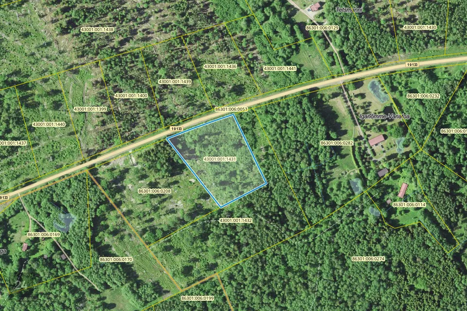 Maatulundusmaa, 13242 m² Maa  -  Lääneranna vald, Rädi küla