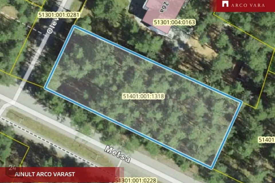 Elamumaa, 1598 m² Maa  -  Narva-Jõesuu linn, Narva-Jõesuu linn - foto 2