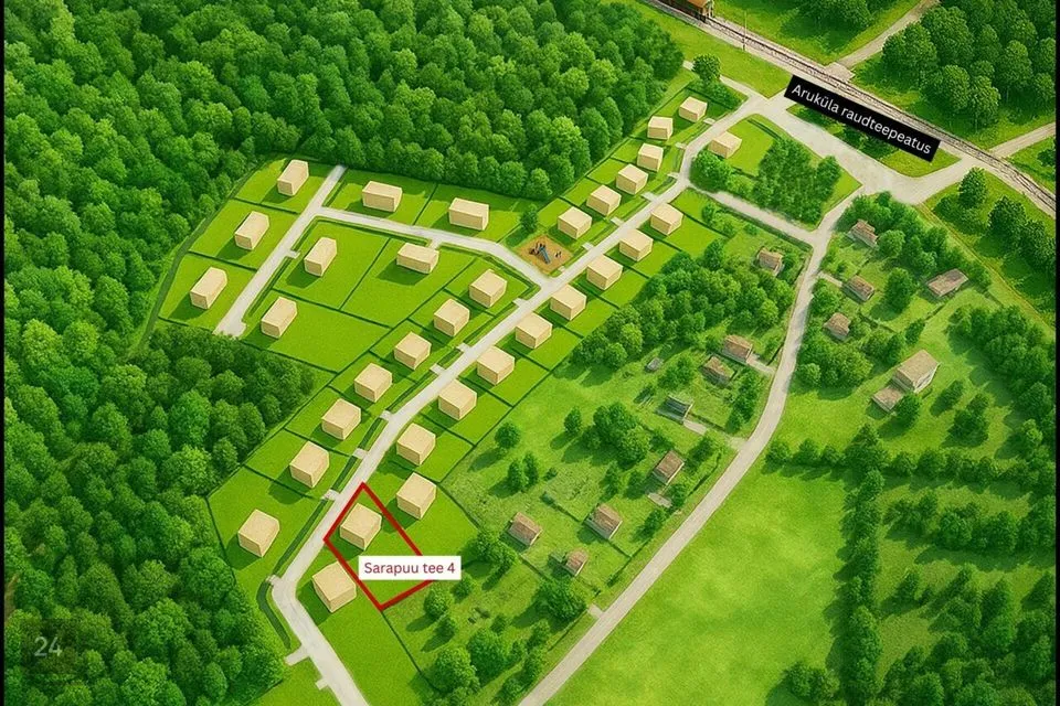 Elamumaa, 1457 m² Maa - Raasiku vald, Aruküla alevik