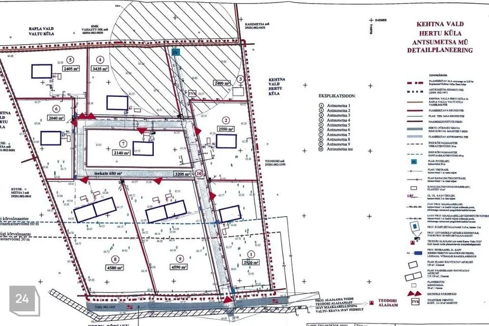 Земля социального назначения - земля общего назначения, 30283 m² участок в Kehtna vald, Hertu küla - фото 2