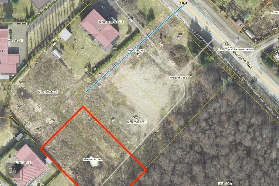 Земля жилой застройки, 2402 m² участок в Viimsi vald, Pringi küla - фото 2