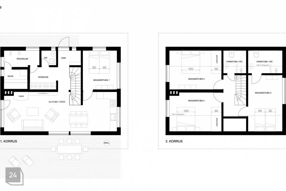 5-toaline Maja - Otepää vald, Vidrike küla - foto 2
