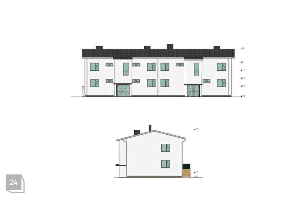 16-toaline Maja - Põltsamaa vald, Kamari alevik