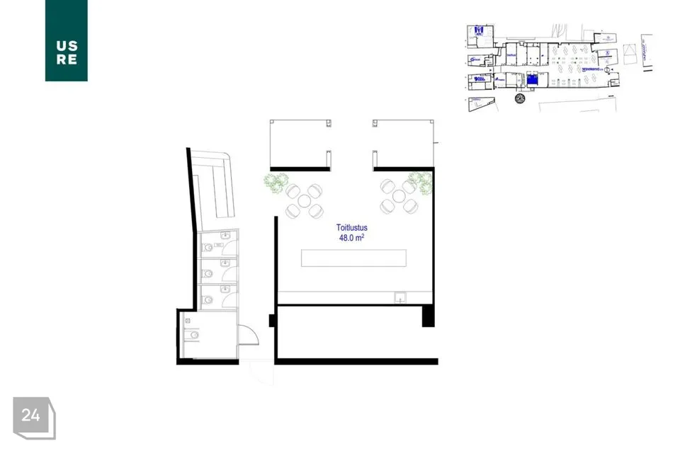 28 m² Äripind  -  Tallinn, Kesklinna linnaosa - foto 2