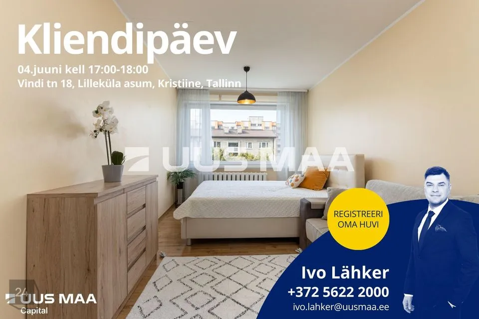 2-toaline Korter  -  Tallinn, Kristiine linnaosa