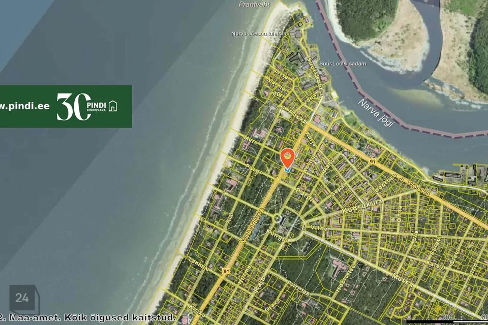 Ärimaa, 389 m² Maa - Narva-Jõesuu linn, Narva-Jõesuu linn - foto 2