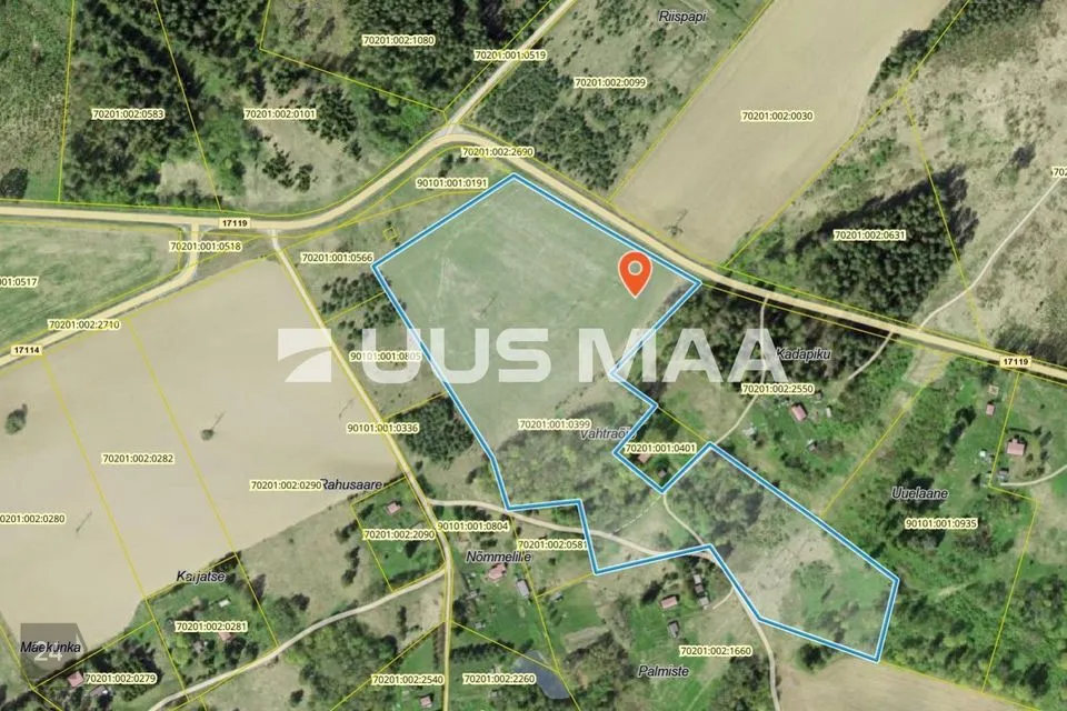 Maatulundusmaa, 62659 m² Maa  -  Vinni vald, Mõedaka küla