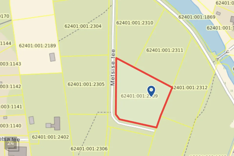 Земля жилой застройки, 5749 m² участок в Pärnu linn, Papsaare küla - фото 3