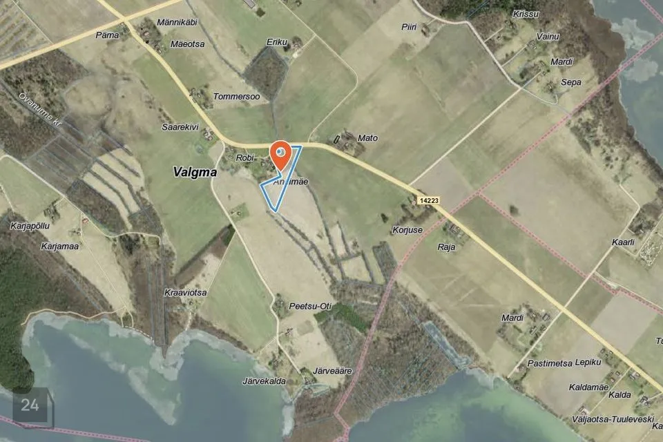 Maatulundusmaa, 20473 m² Maa  -  Tartu vald, Valgma küla