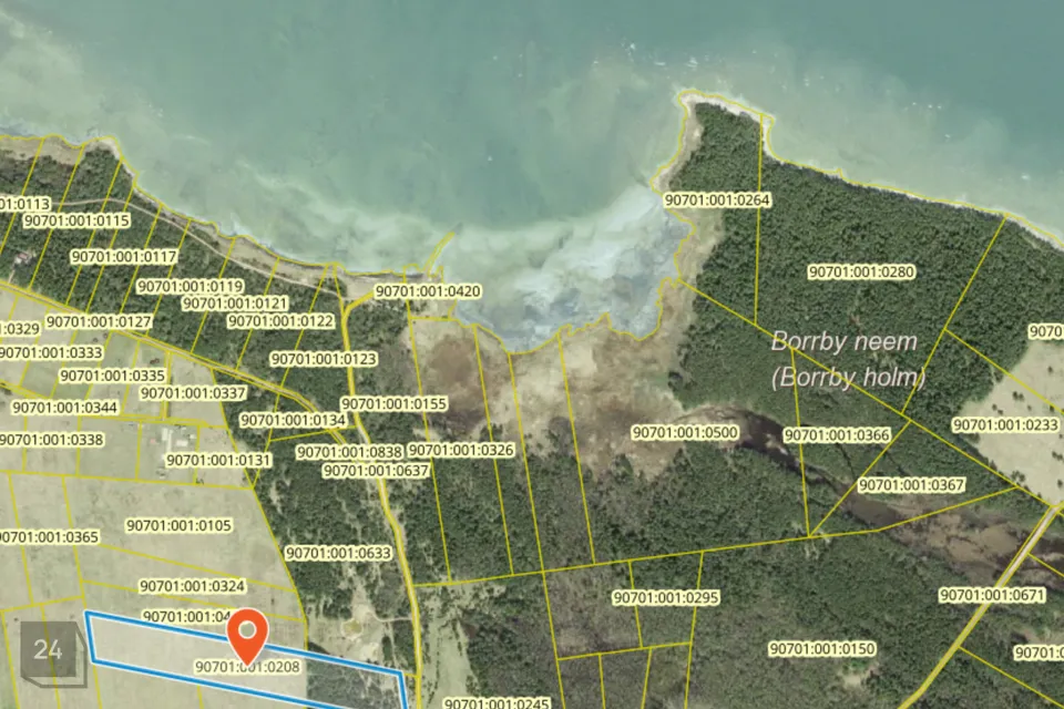 52179 m² участок в Vormsi vald, Borrby küla