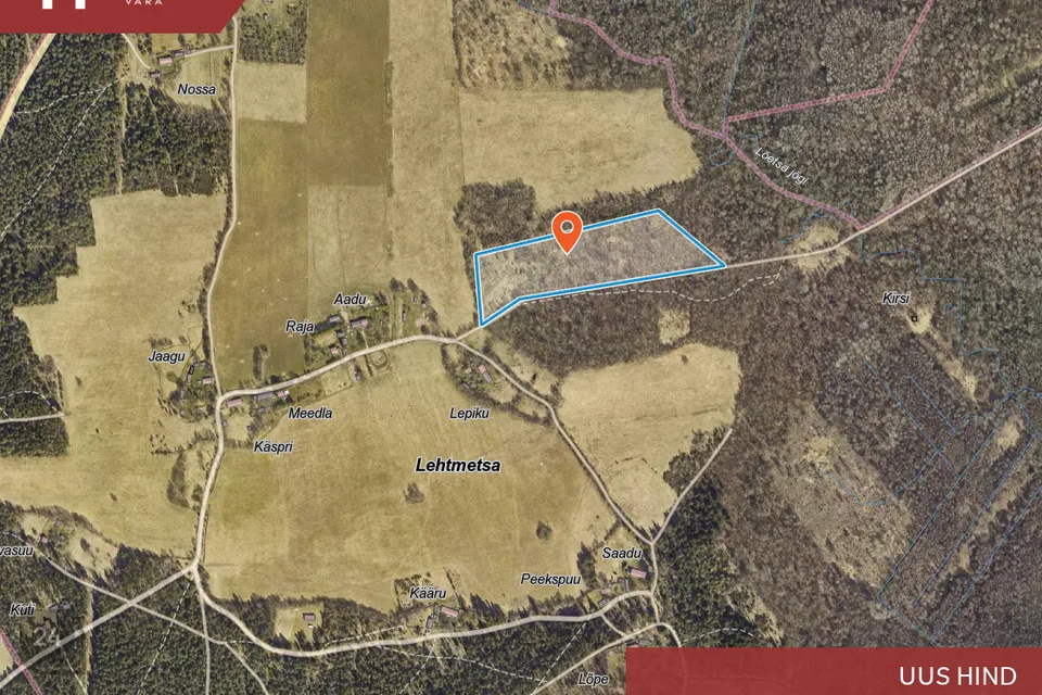 Maatulundusmaa, 28997 m² Maa  -  Muhu vald, Lehtmetsa küla