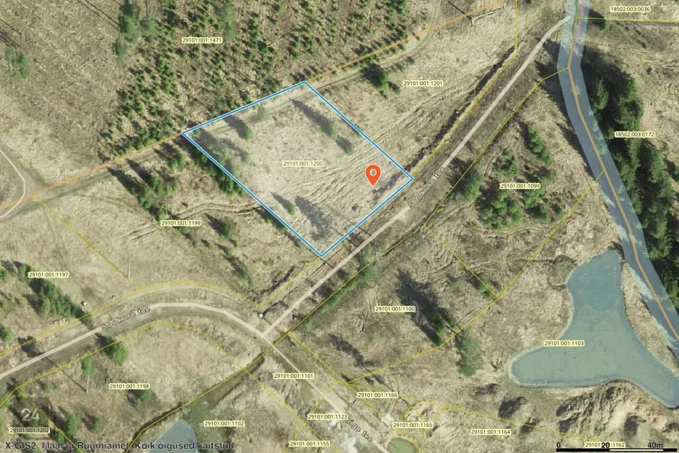 Elamumaa, 2814 m² Maa  -  Kastre vald, Kurepalu küla