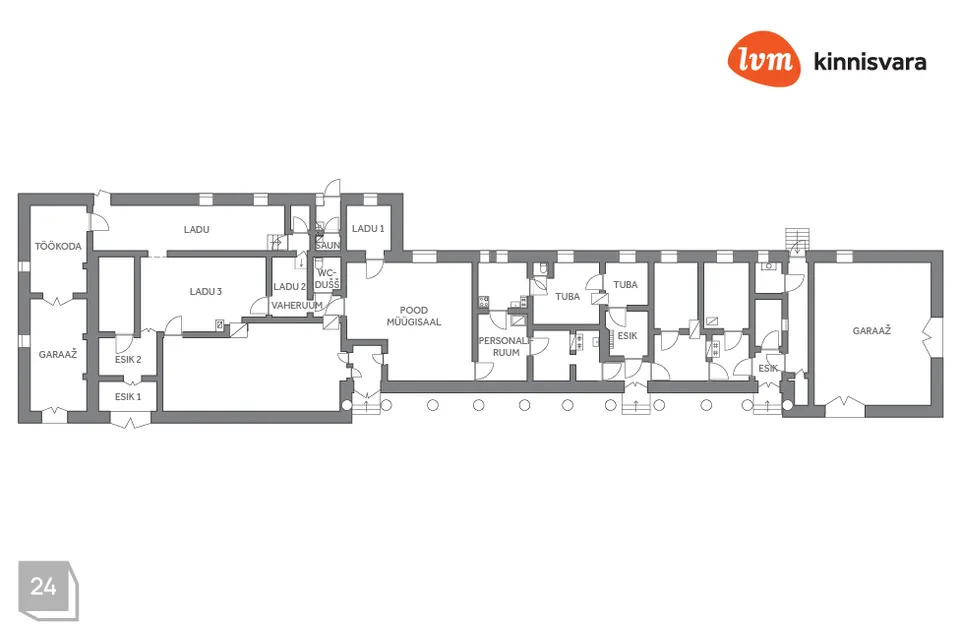Teenindus, 711 m² Äripind  -  Tori vald, Tori alevik - foto 4