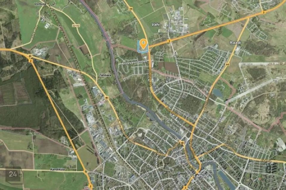 Maatulundusmaa, 14100 m² участок в Tartu vald, Vahi alevik