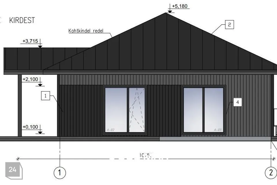 Elamumaa, 1013 m² Maa  -  Nõo vald, Nõo alevik - foto 4