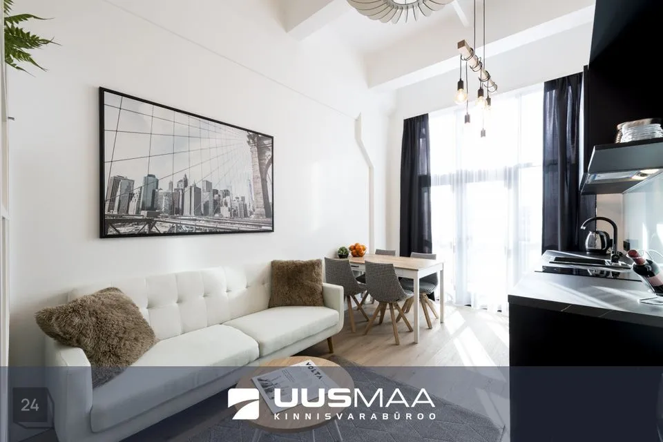 1-room apartment in Tallinn, Põhja-Tallinna linnaosa