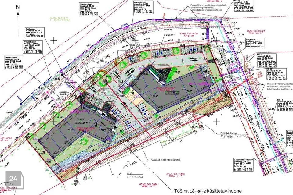 Ärimaa, 5373 m² Maa - Rae vald, Jüri alevik - foto 2