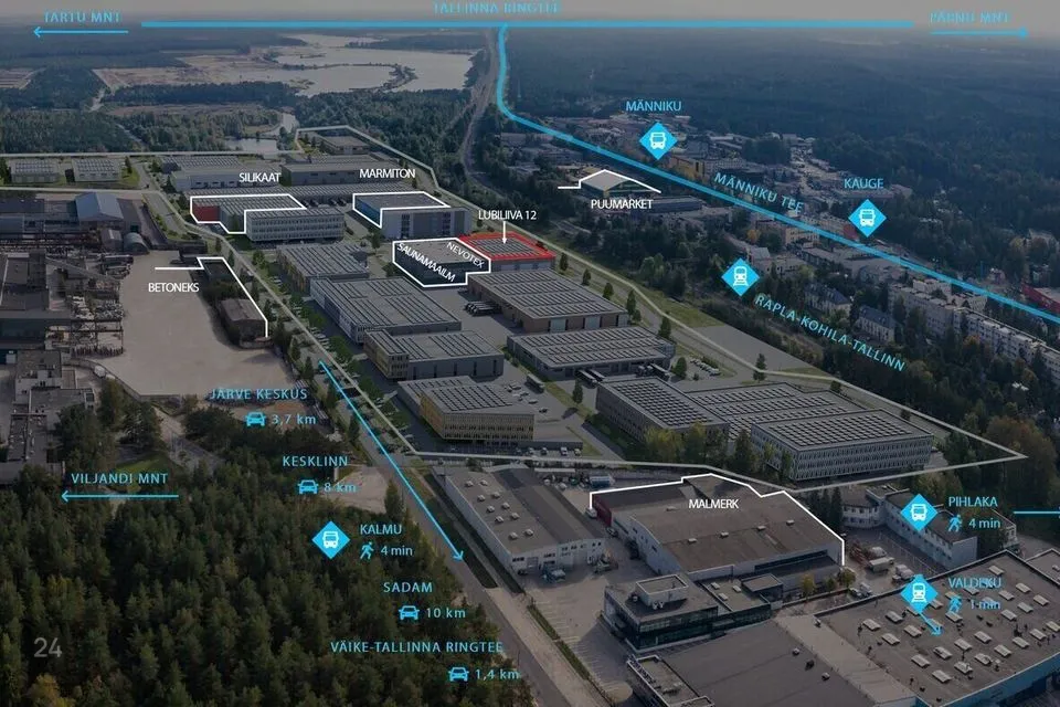 Mitme sihtotstarbega, 1462 m² Äripind  -  Tallinn, Nõmme linnaosa - foto 3