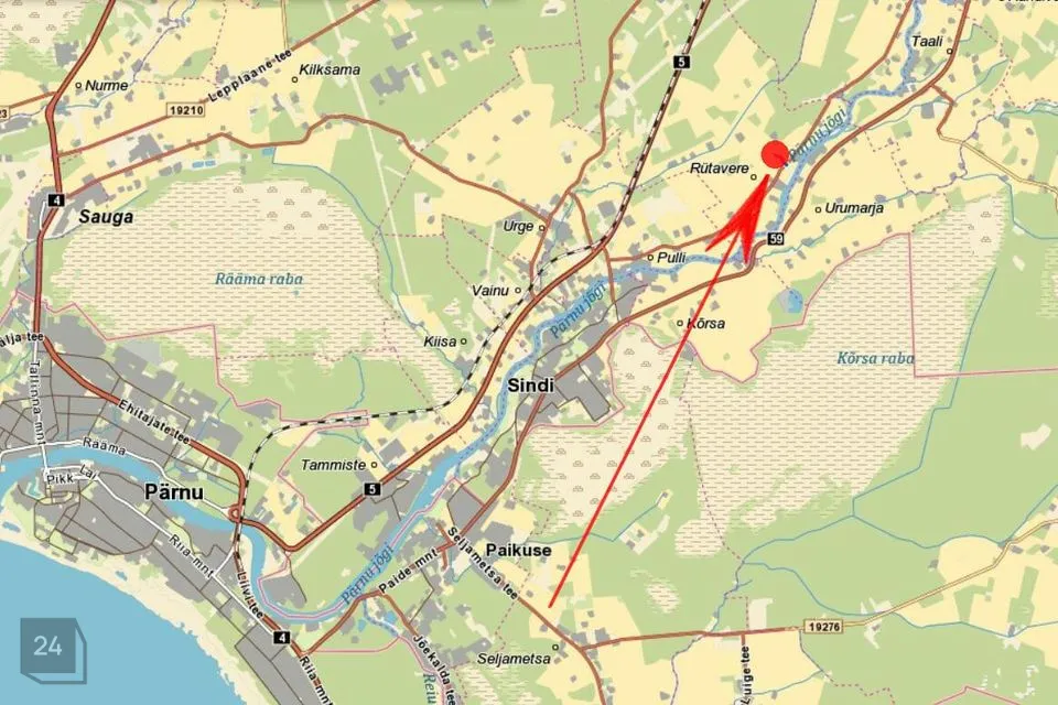 Transpordimaa, 56324 m² Maa - Tori vald, Rütavere küla - foto 3