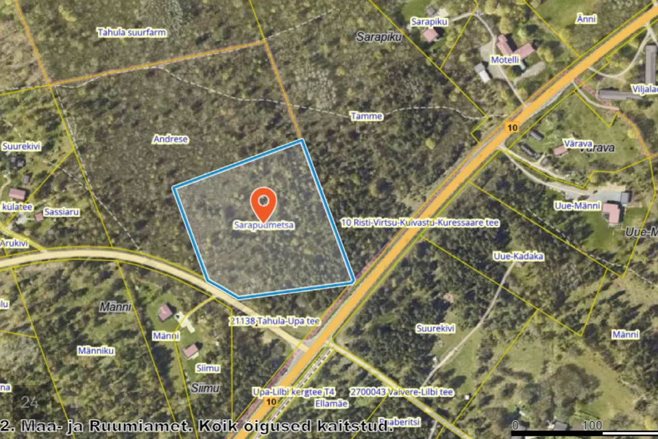 Maatulundusmaa, 22142 m² Maa - Saaremaa vald, Upa küla - foto 5