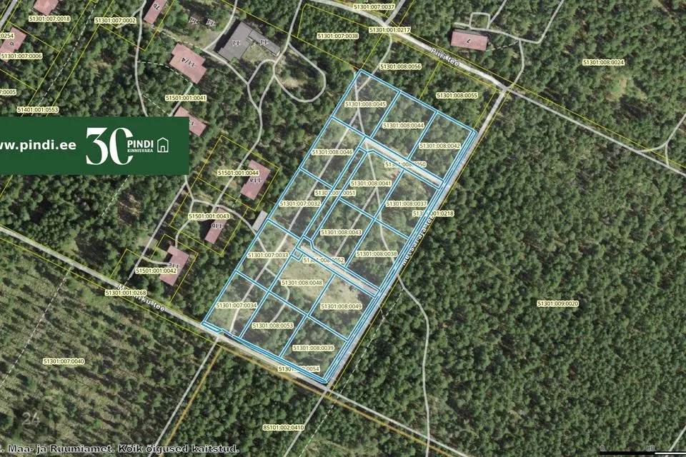 Elamumaa, 33629 m² Maa  -  Narva-Jõesuu linn, Narva-Jõesuu linn