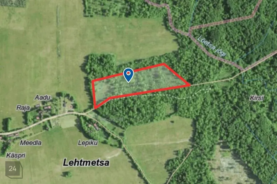 Maatulundusmaa, 28997 m² Maa  -  Muhu vald, Lehtmetsa küla